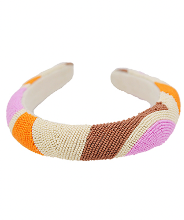 Geometric Color Block Headband