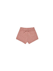 Knit Shorts | Heathered Strawberry