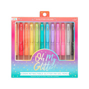 Oh My Glitter Retractable Gel Pens