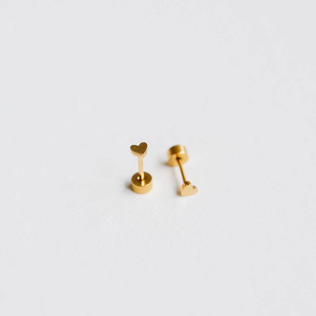 Mini Heart Earring