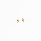 Diamond Bar Earring