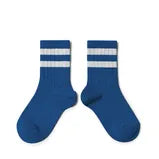 Nico Ribbed Varsity Socks