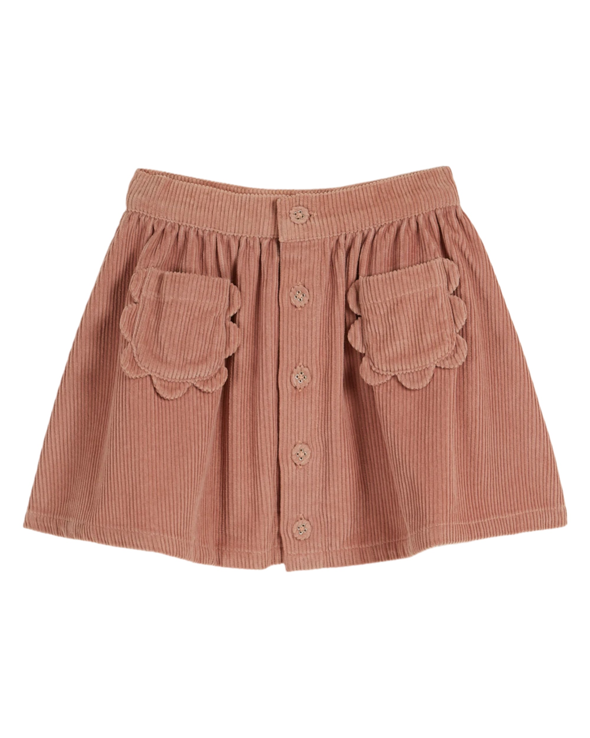 Skirt Poches Fleurs