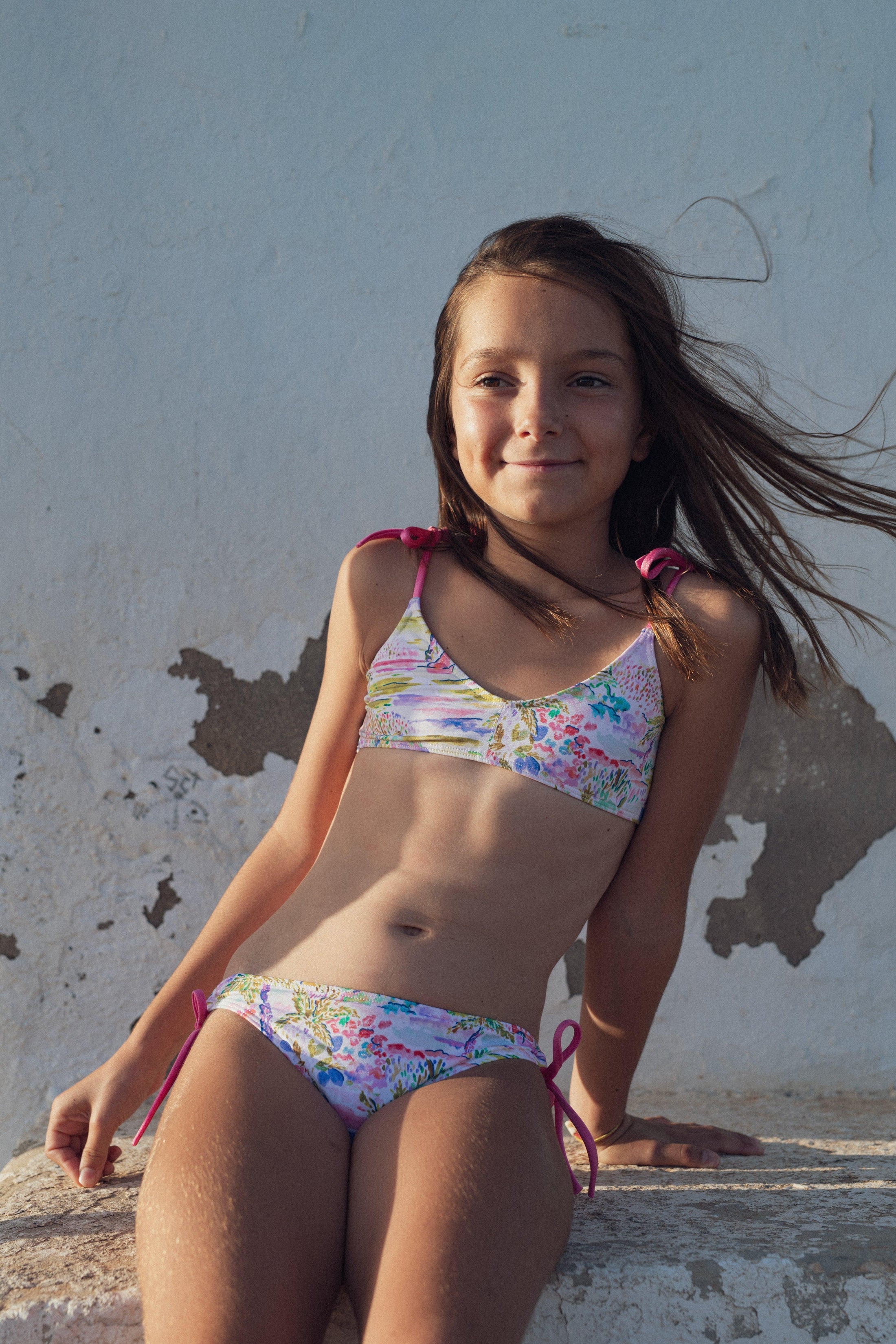 Girls Two Piece Swimsuit