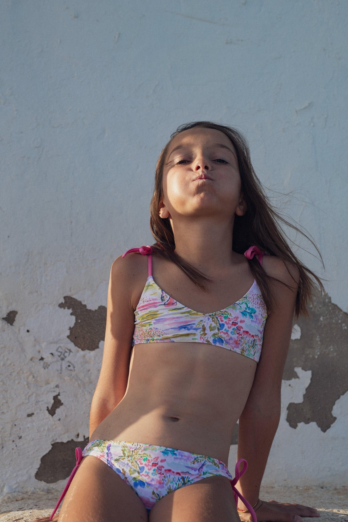 Girls Two Piece Swimsuit