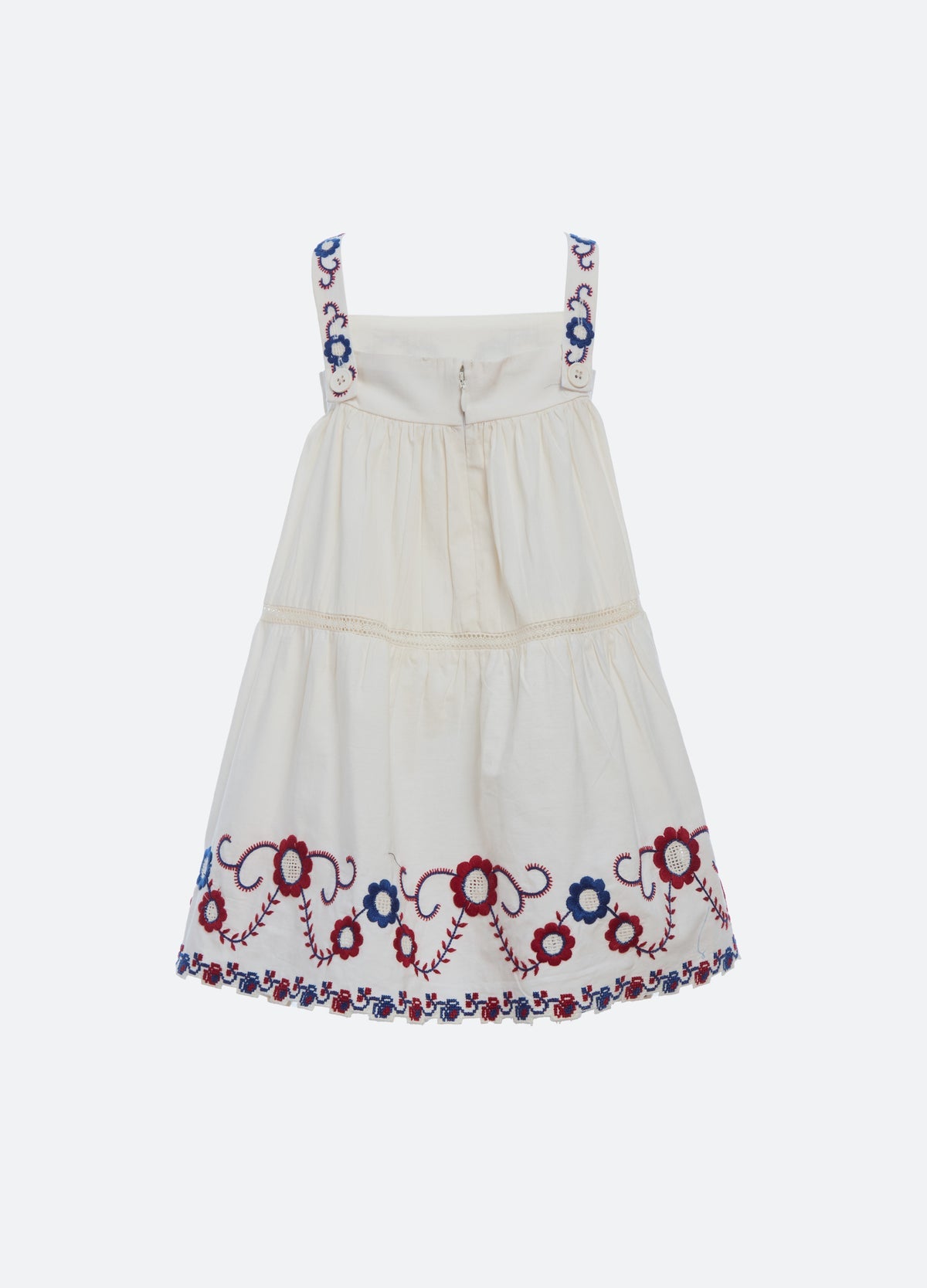 Soren Embroidery Sleeveless Dress