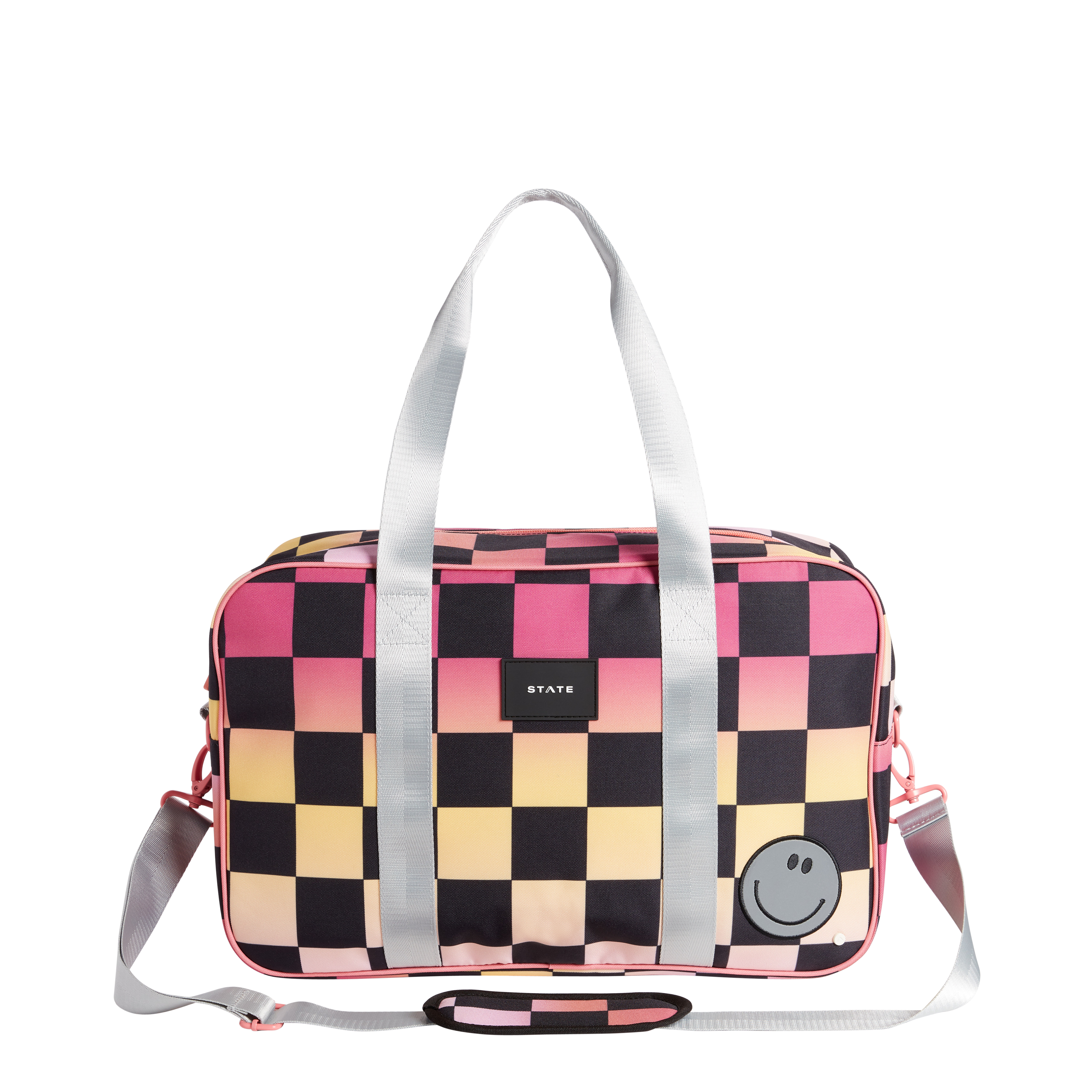 STB1708_RockawayDuffle_PinkCheckerboard_TT_Front_1.png