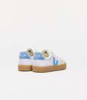 Small Volley Canvas White Aqua