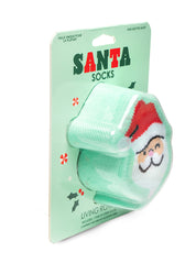 Green Santa Socks