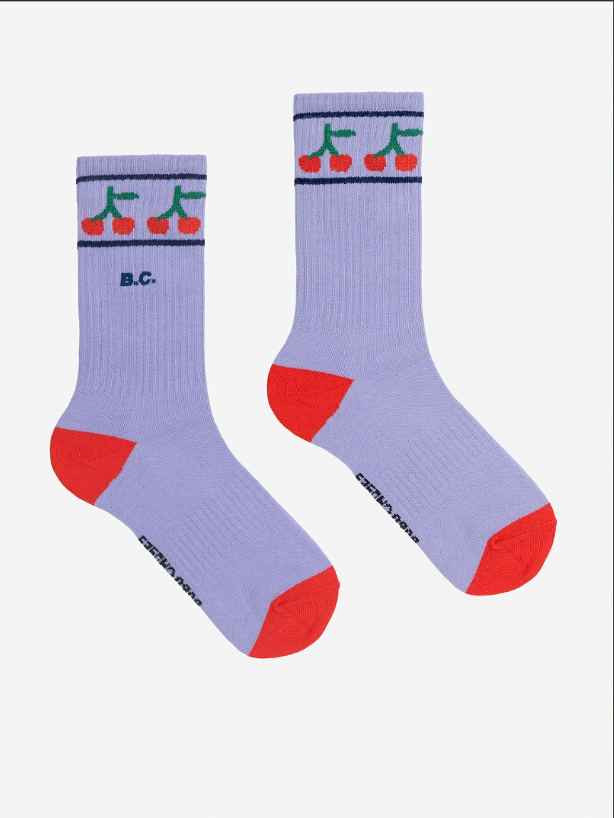 Bobo Cherry Long Sock