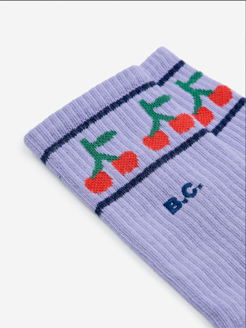 Bobo Cherry Long Sock