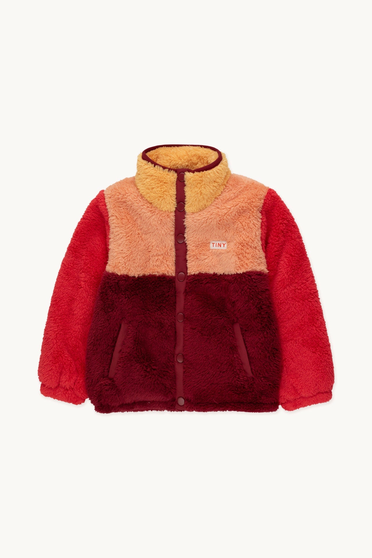 Colorblock Polar Sherpa Jacket