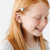 Blue Daisy Earring