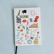 Embroidered Taylor Swift Hardcover Notebook