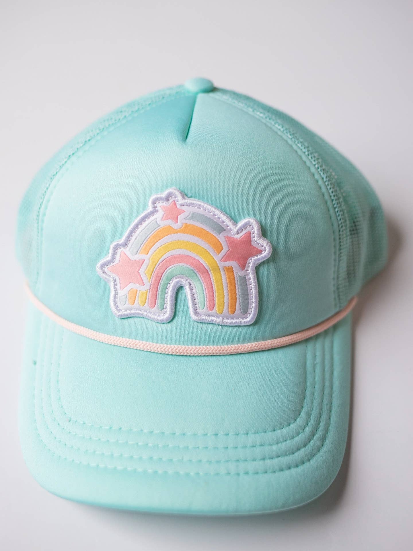 Rainbow Patch Trucker Hat