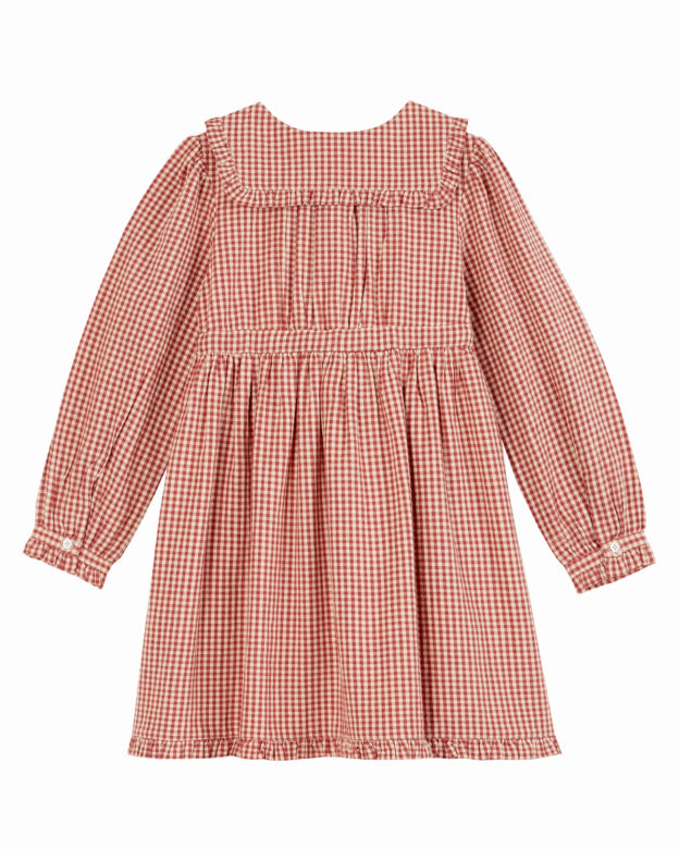 Vichy Collar Dress