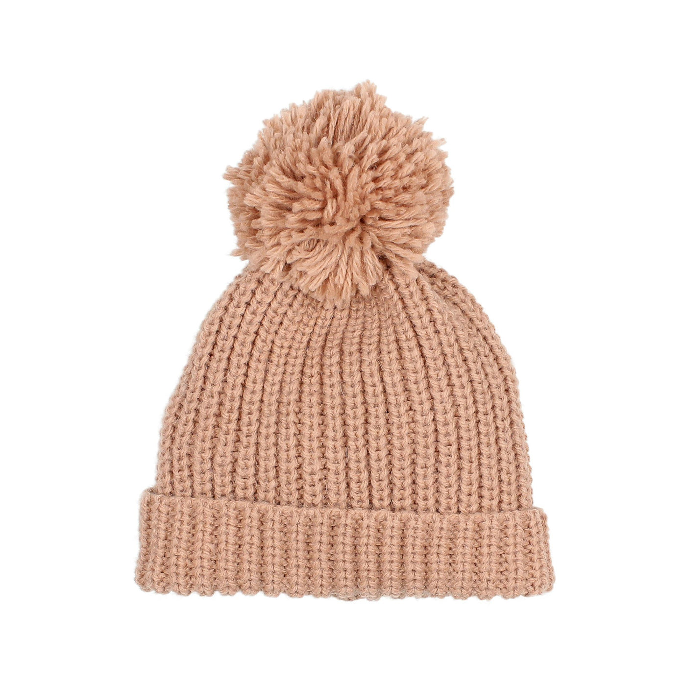 Pom Pom Soft Knit Hat