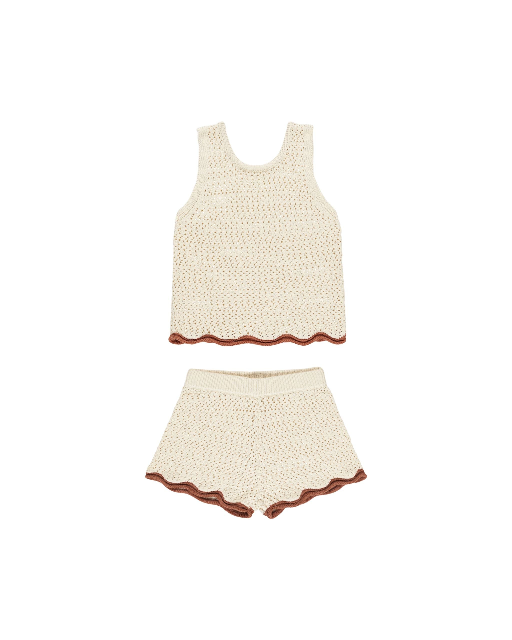 Crochet Tank Set