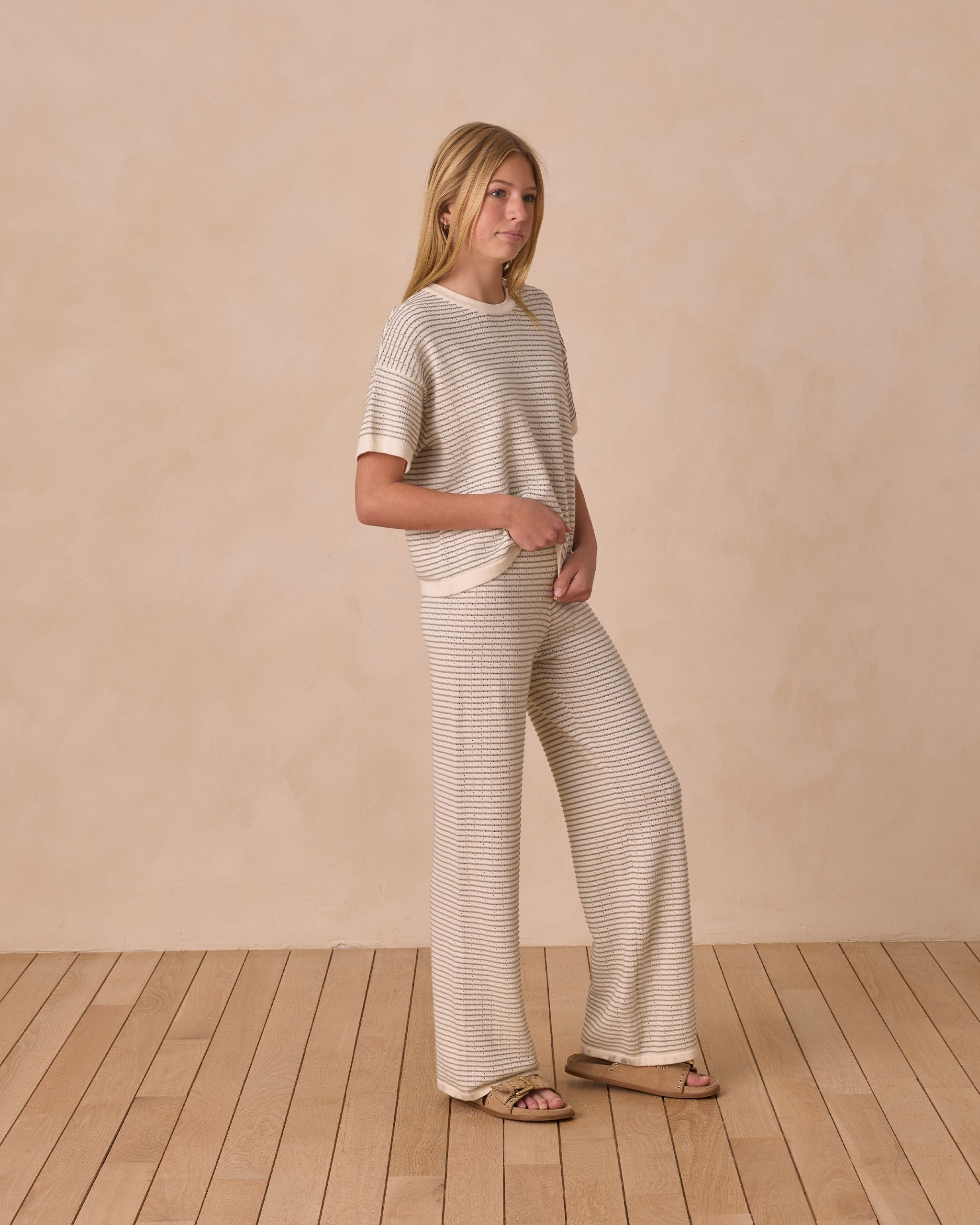 Knit Wide Leg Pant