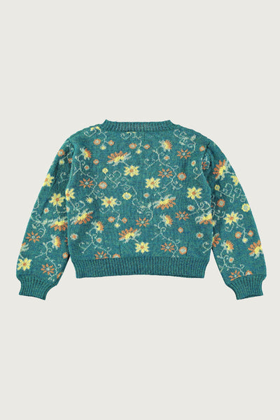 Mexican Flowers Knitted Jumper