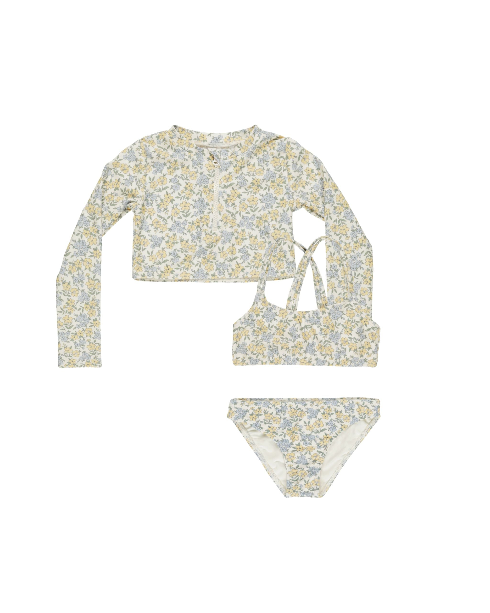 Cropped Rashguard Set