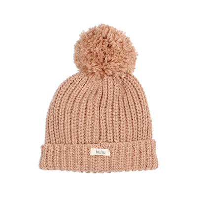 Pom Pom Soft Knit Hat