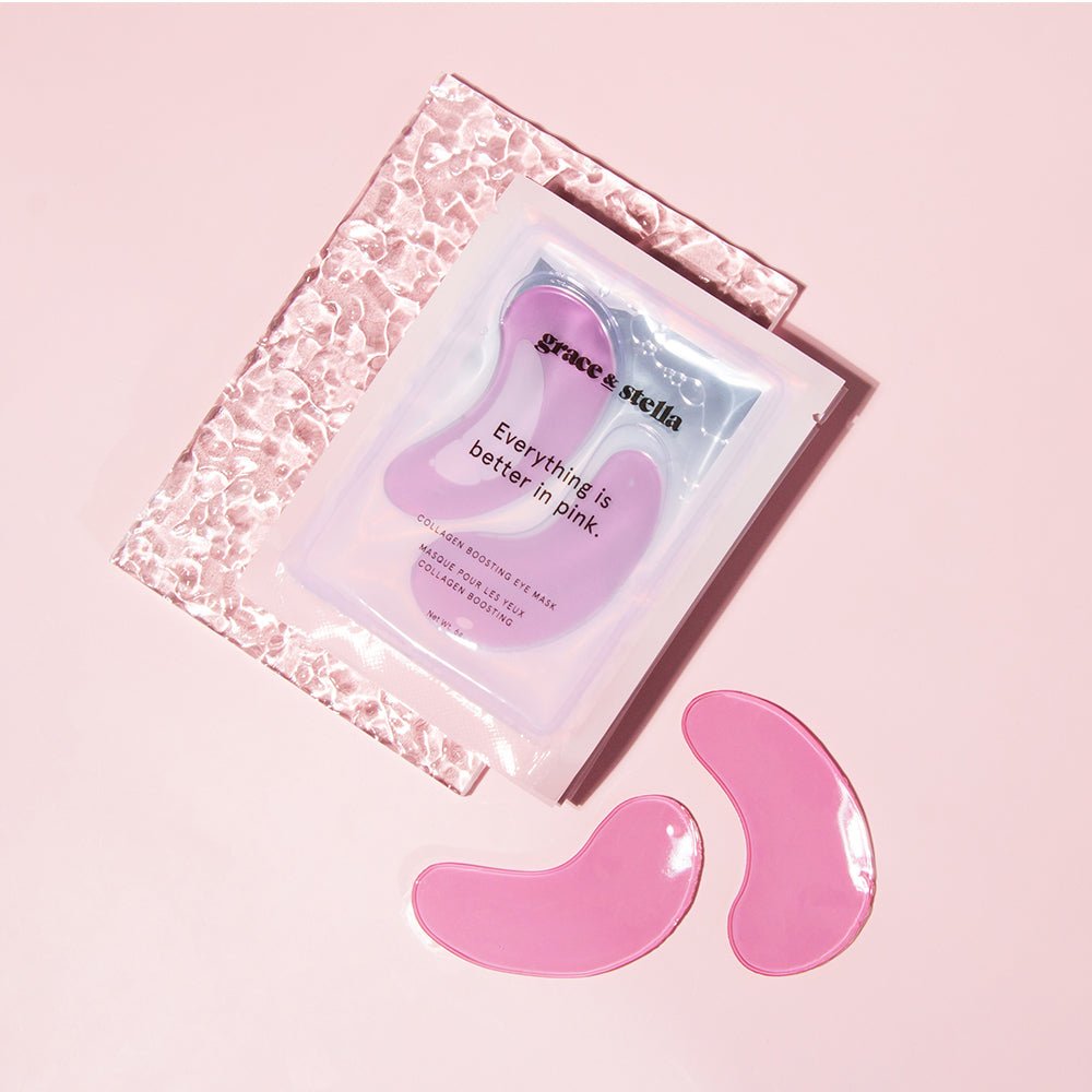 Pink Moisturizing Under Eye Mask