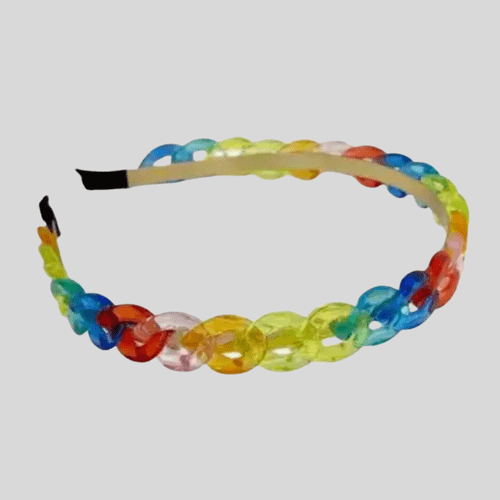 Jelly Rainbow Headband