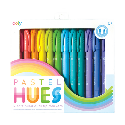 Pastel Hues Markers | Set of 12