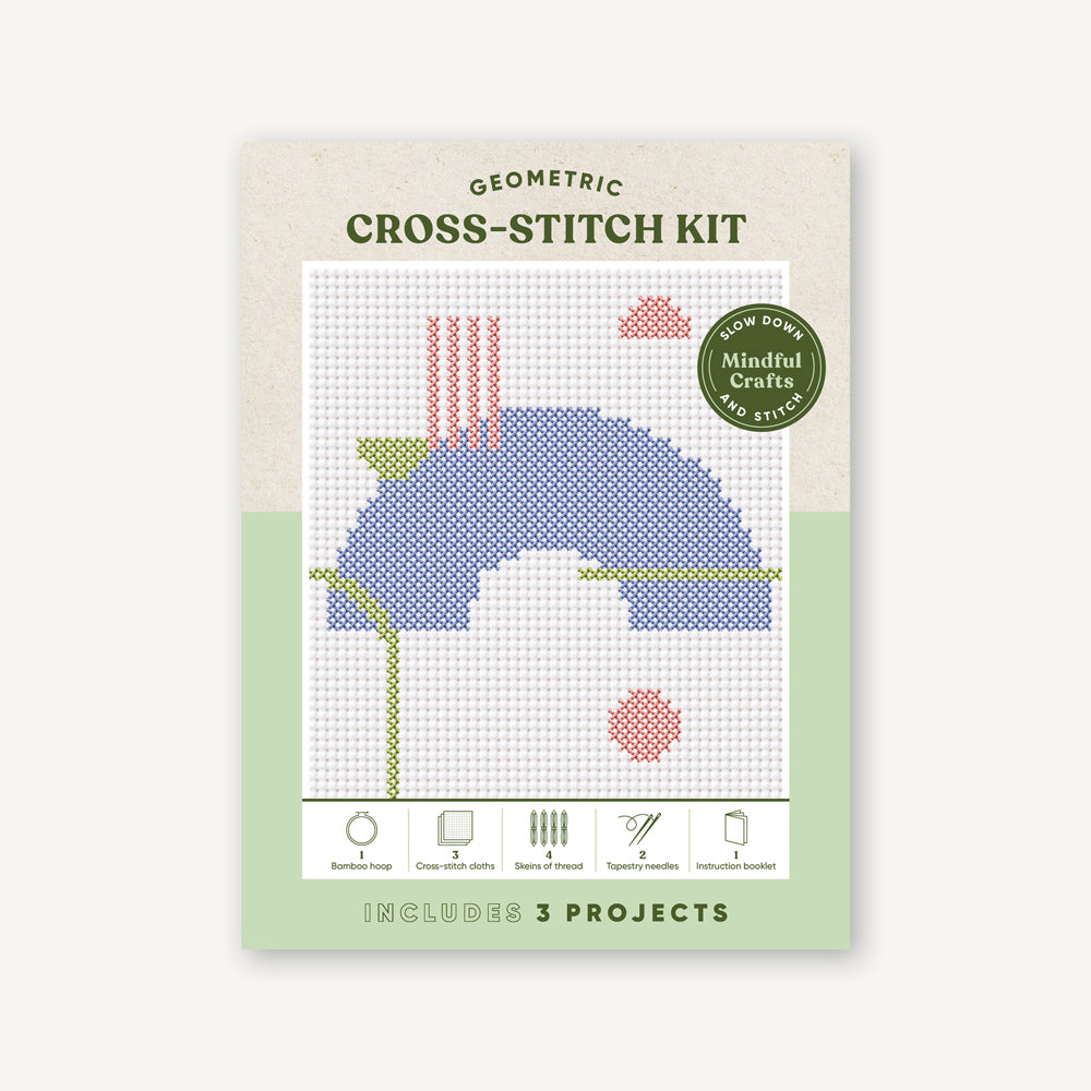 Mindful Craft Celestial Cross Stitch Kit