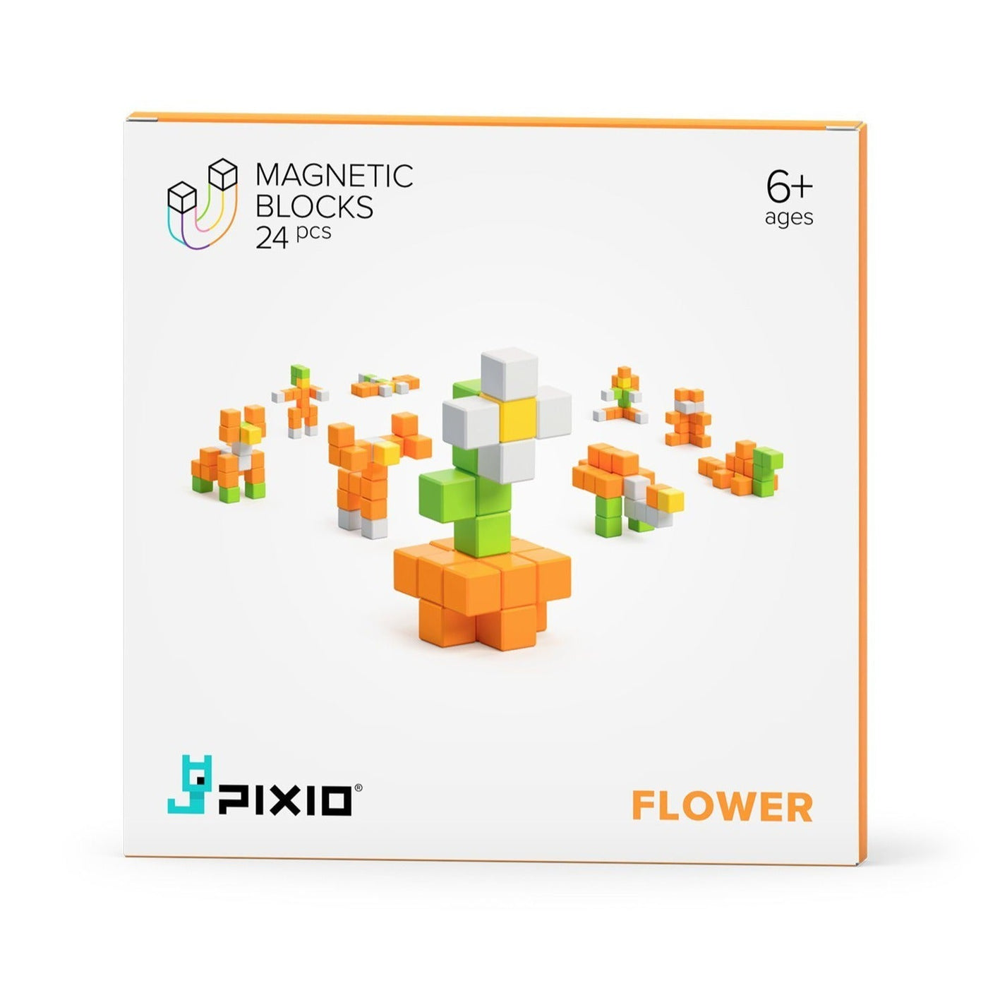 Pixio Story Series | 24 Magnetic Blocks