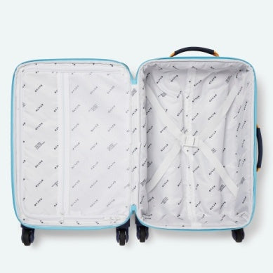 Logan Suitcase-Green/Navy